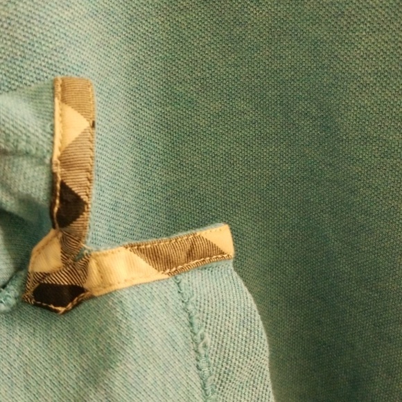 Light blue Burberry polo - Picture 6 of 6